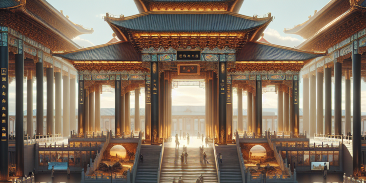 Pabellón de China en la feria de viajes ITB Berlín