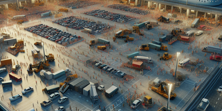 EE. UU.: Port Canaveral alcanza hito en construcción de nuevo estacionamiento en Terminal de Cruceros 6 Este