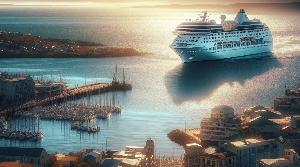 Puerto Madryn recibió al Le Boreal en el tramo final de la temporada de cruceros