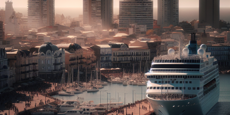 Puerto Madryn recibe única recalada de la temporada de crucero Artania