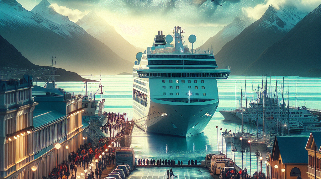 Puerto Madryn despide a crucero de Silversea y adelanta arribo del Marina