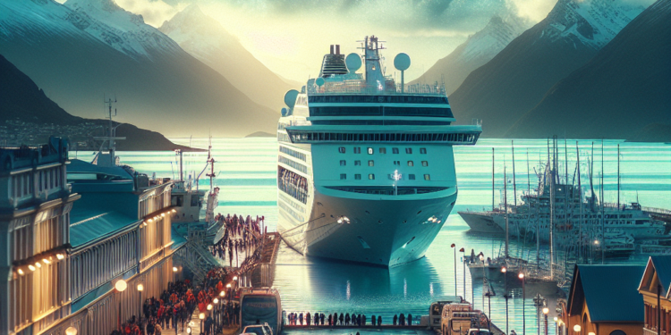 Puerto Madryn despide a crucero de Silversea y adelanta arribo del Marina