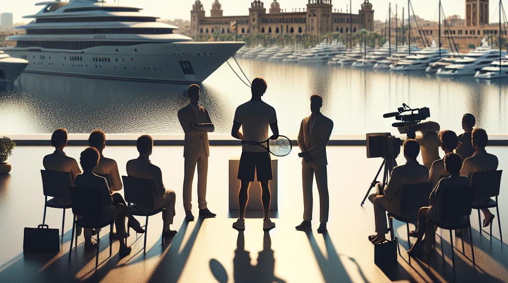 Rafael Nadal se une a la familia Matutes en la nueva terminal de cruceros y megayates del Puerto de Sevilla