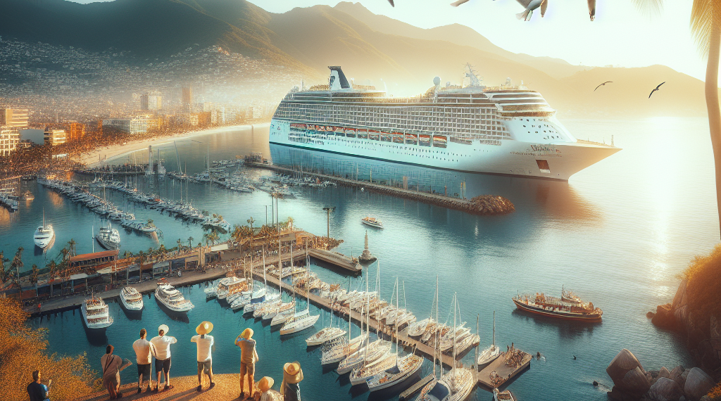 Reanudan llegada de cruceros internacionales a Puerto Vallarta, tras pausa por violenta jornada