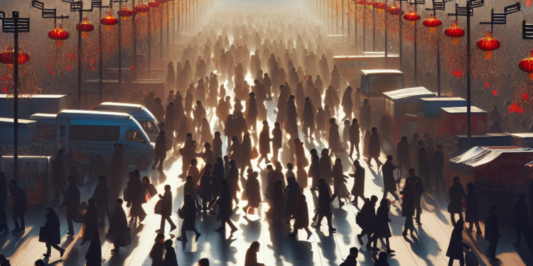 Récord de 9.410 millones de viajes en China por Año Nuevo lunar