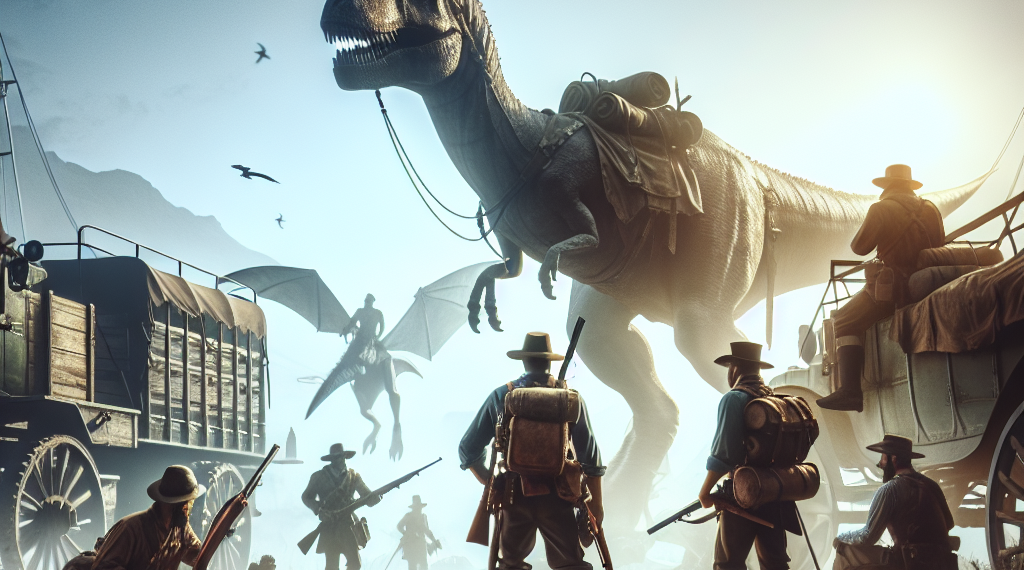 Reptilian Rising: el RPG táctico que mezcla viajes en el tiempo, héroes históricos y dinosaurios armados prepara su llegada en abril
