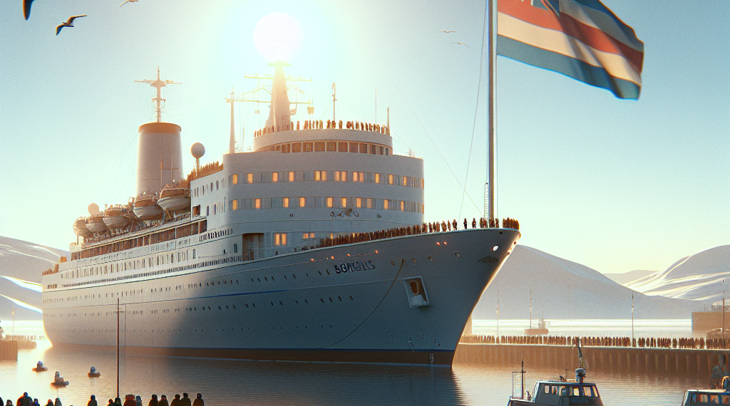 TPS atiende visita de crucero Borealis