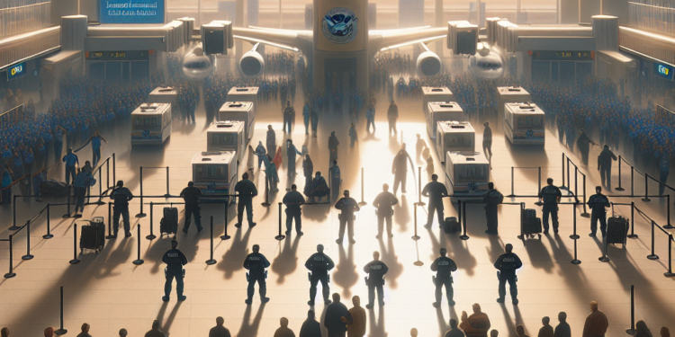 Trump ordena desplegar fuerzas de ICE en 14 aeropuertos para enfrentar la escasez de agentes de la TSA y advierte que podrían utilizar también la Guardia nacional