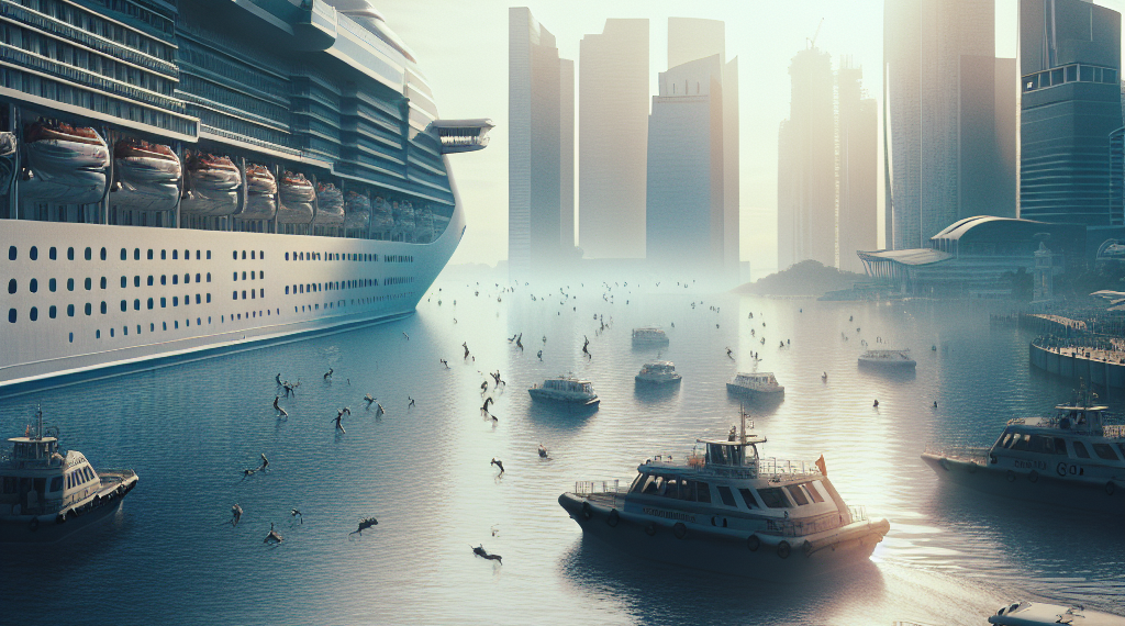 Un brote de gastroenteritis afecta a nueve personas en el crucero Disney Adventure en Singapur