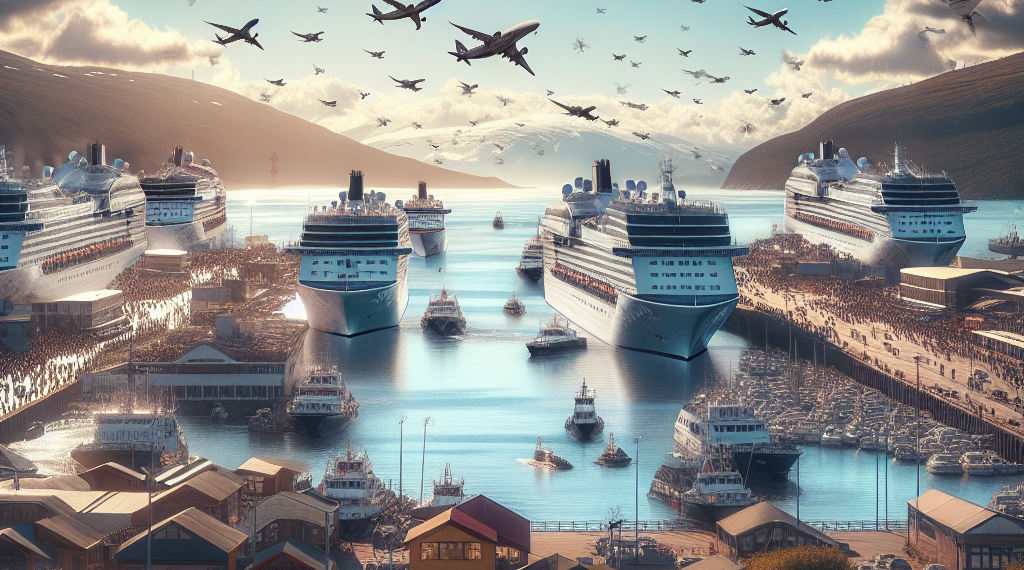 Ushuaia recibió 209 cruceros y casi mil vuelos en el verano 2026