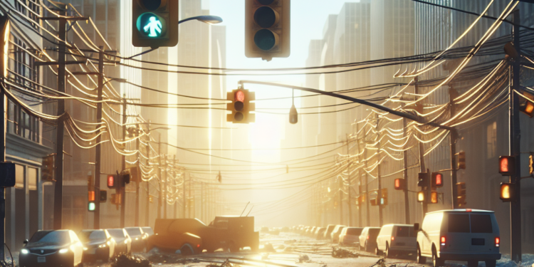 Vientos también dejan sin electricidad a semáforos de 7 cruceros de Cd. Victoria