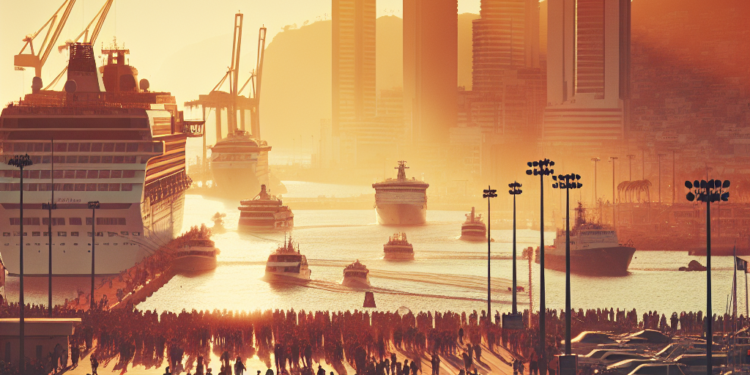 ¡Llegan los primeros cruceros de marzo! Más de 7 mil turistas recibe Mazatlán