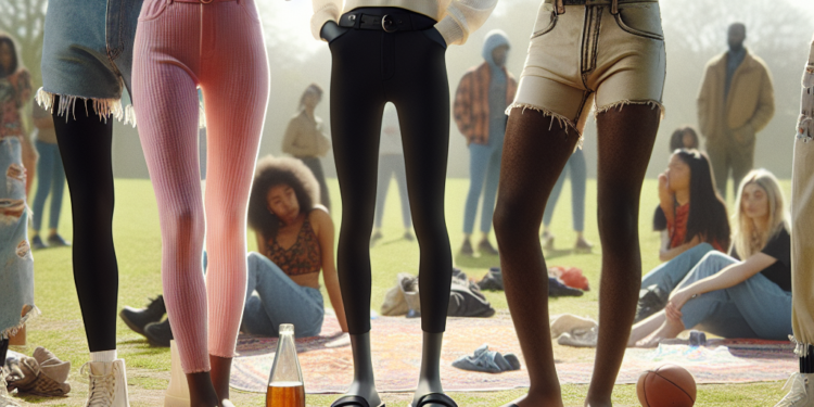 ¡Han vuelto! Los leggings capri regresan y se llevan con sandalias thong de los 2000 en Primavera-Verano 2026