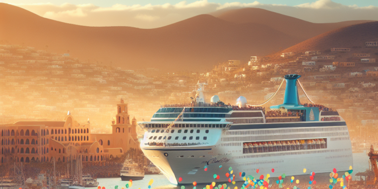 Celebra Claudia Agatón arribo del crucero Brilliant Lady a Baja California