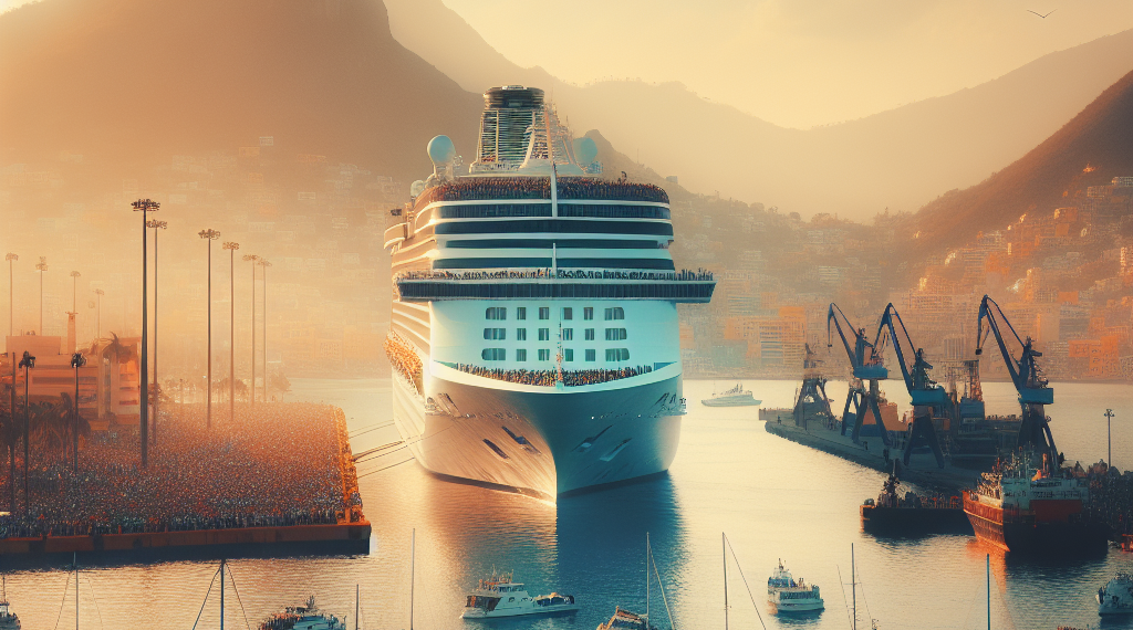 Recibe Mazatlán al crucero 55 del año; supera los 202 mil visitantes y una derrama económica de más de 300 millones de pesos