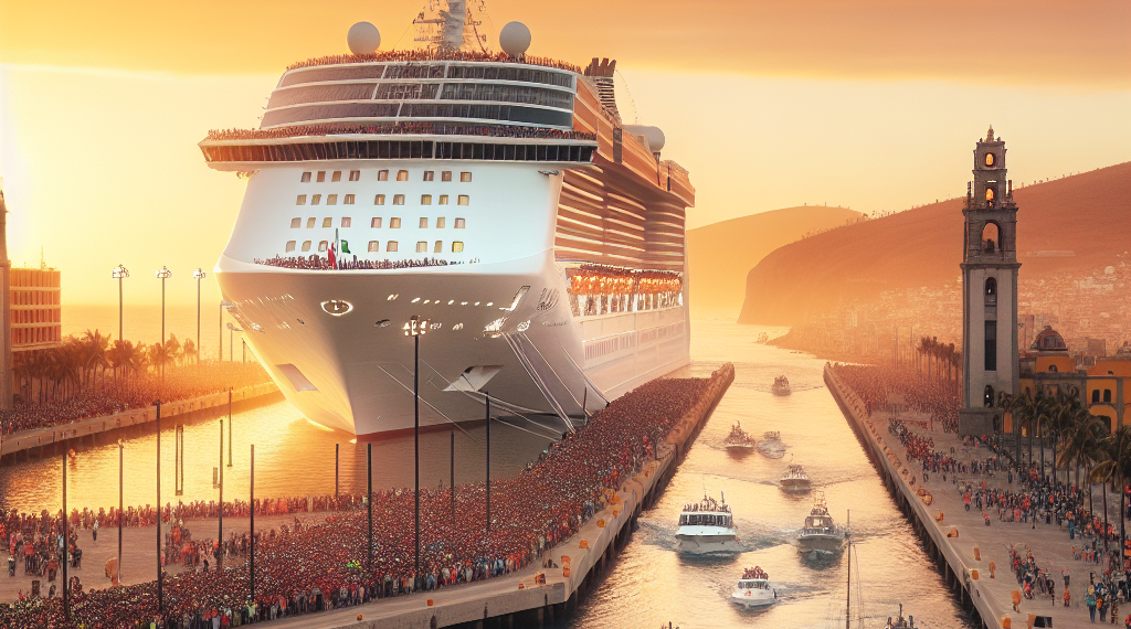 Recibe Mazatlán al crucero 55 del año: Más de 202 mil visitantes y derrama económica de 323 mdp – El Financiero