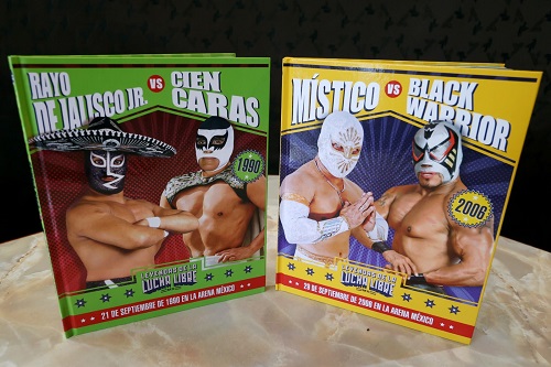Las “Leyendas de la Lucha Libre”, la primera colección de libros que recopila los duelos de apuestas que fueron historia en los cuadriláteros