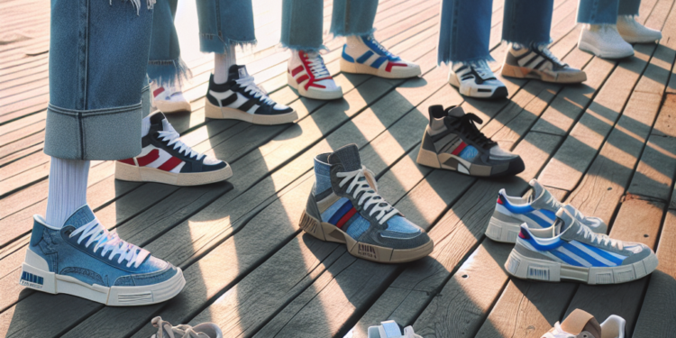 5 tenis coreanos para lucir jeans como una experta en moda en Primavera-Verano 2026