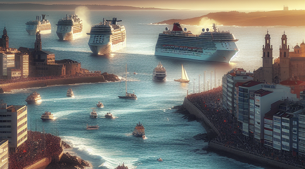 A Coruña celebrará el 'Atlantic Eclipse' con nueve escalas de cruceros