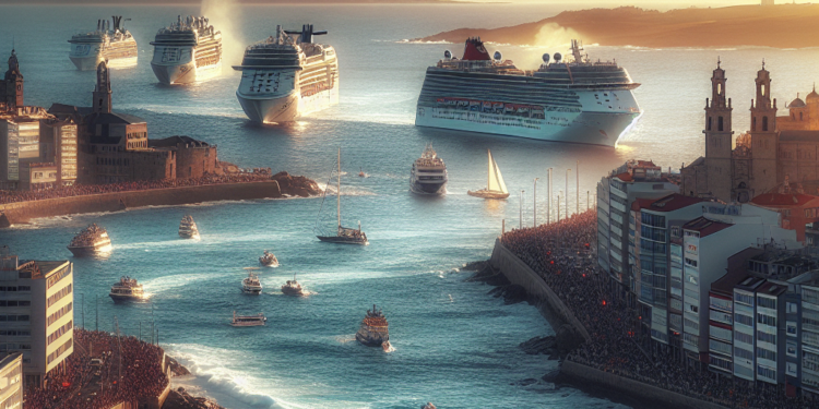 A Coruña celebrará el 'Atlantic Eclipse' con nueve escalas de cruceros