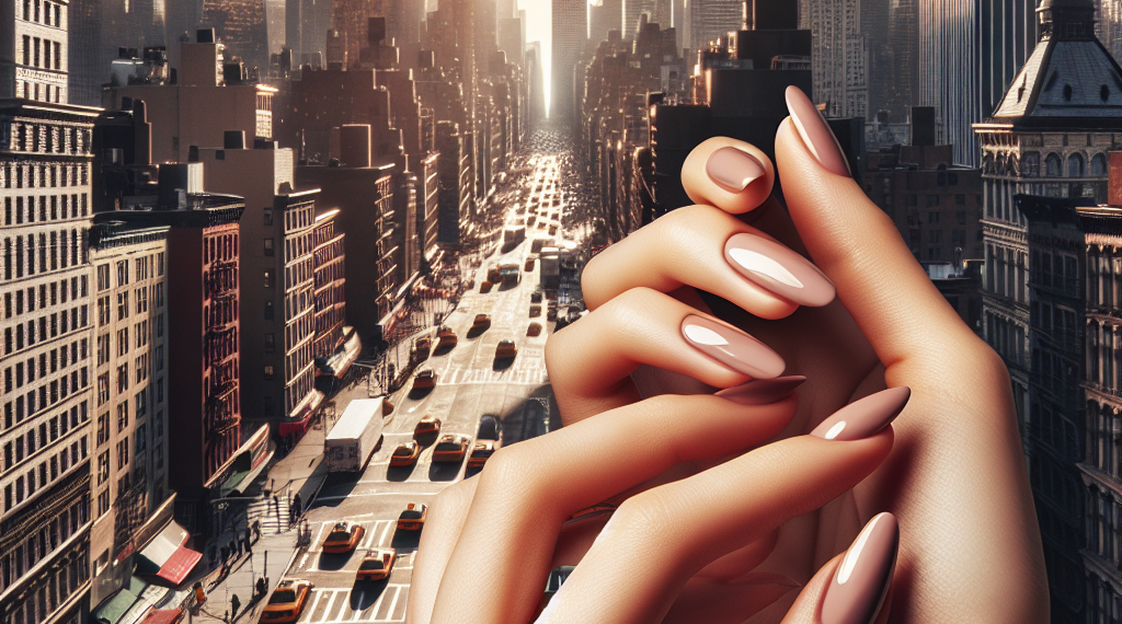 Acabo de regresar de Nueva York y las uñas con manicure Old Money estaban por todas partes, así se crean