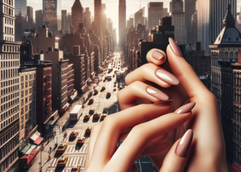 Acabo de regresar de Nueva York y las uñas con manicure Old Money estaban por todas partes, así se crean