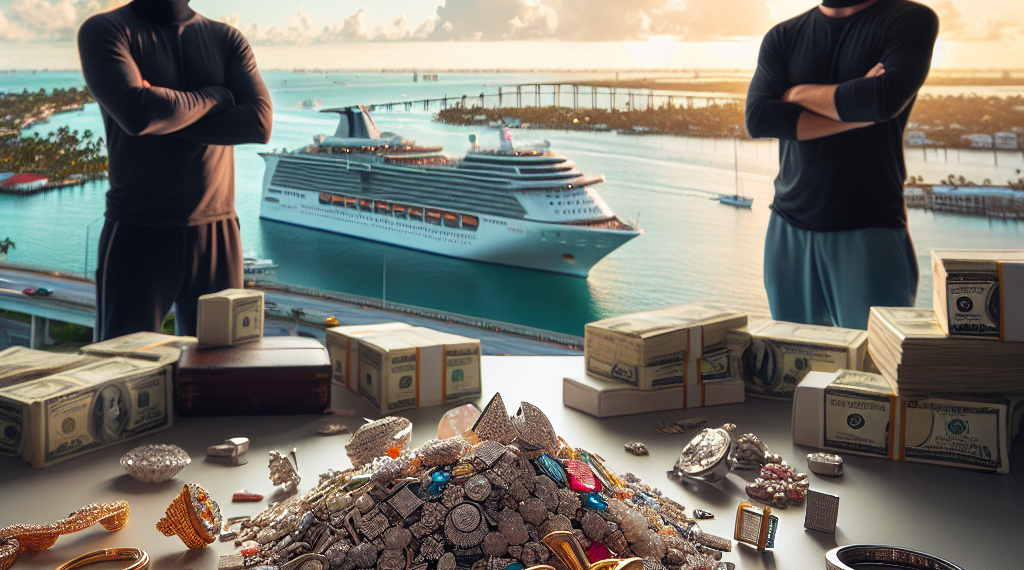 Acusan a pareja de Miami-Dade de robar $200,000 USD en joyas y cometer estafa con cruceros