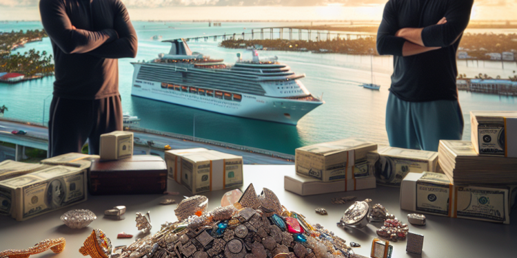 Acusan a pareja de Miami-Dade de robar $200,000 USD en joyas y cometer estafa con cruceros