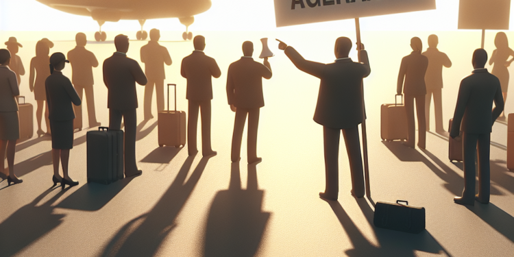 ‘No dan la cara’: Agencias de viajes protestan contra Magnicharters