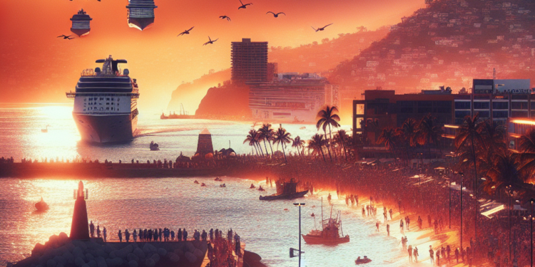 Llegan a Vallarta Royal Princess y Brilliant Lady con miles de turistas