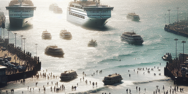 Arriban tres cruceros a Puerto Vallarta; superan los 12 mil visitantes por vía marítima - Almomento