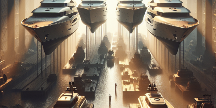 España: Astican realiza simultáneamente revisión completa de cinco cruceros de lujo en dique seco