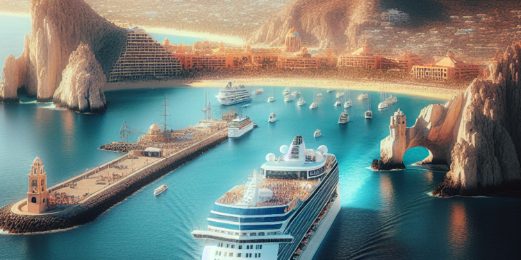Cabo San Lucas recibió al crucero Brilliant Lady; a bordo viajaban 2,750 pasajeros
