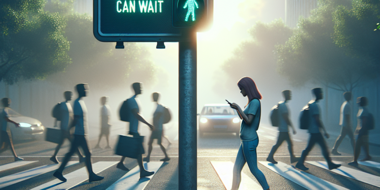 Seguridad Vial refuerza campaña “Tu celular puede esperar” en cruceros