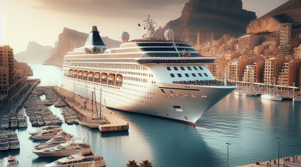 Castelló recibe el primer crucero de la temporada: atraca el lujoso 'Seabourn Venture' con 264 pasajeros
