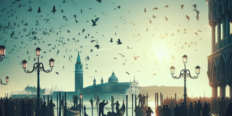 Saludo de Venecia Viajes en el Día del Agente de Viajes