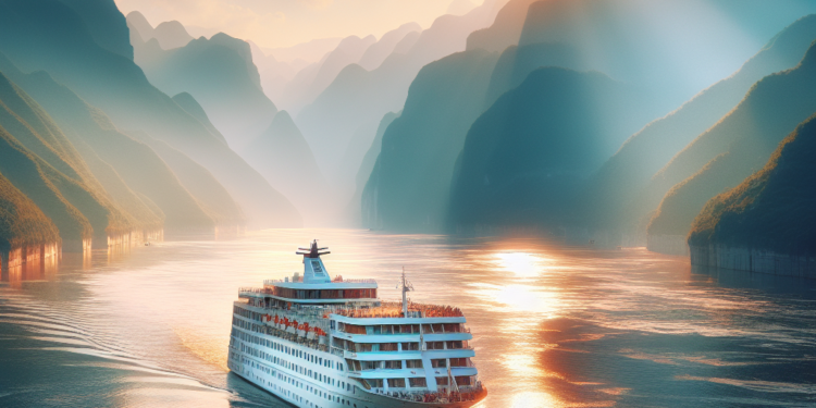 China: Nuevo Victoria Isabella realiza viaje inaugural en río Yangtsé