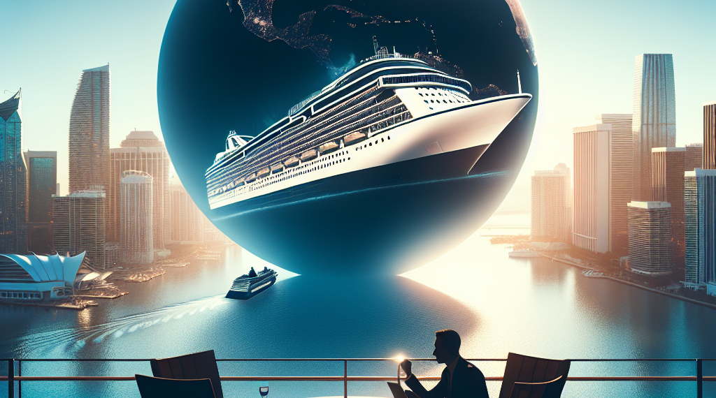 Christian Santos, ministro gibraltareño de Turismo, asistió a la cumbre global de cruceros en Miami