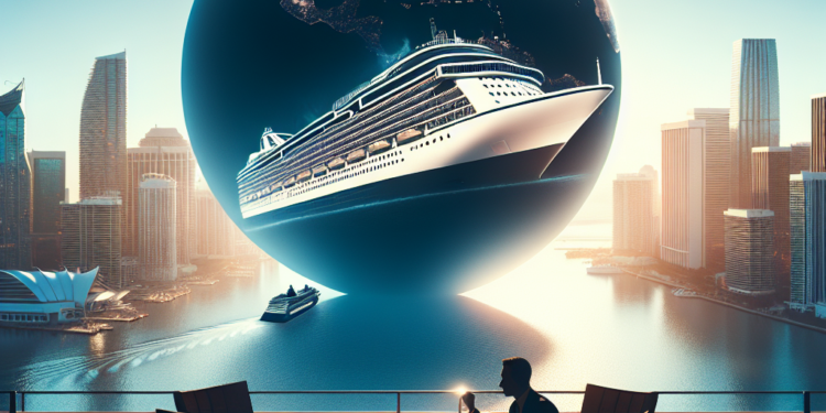 Christian Santos, ministro gibraltareño de Turismo, asistió a la cumbre global de cruceros en Miami