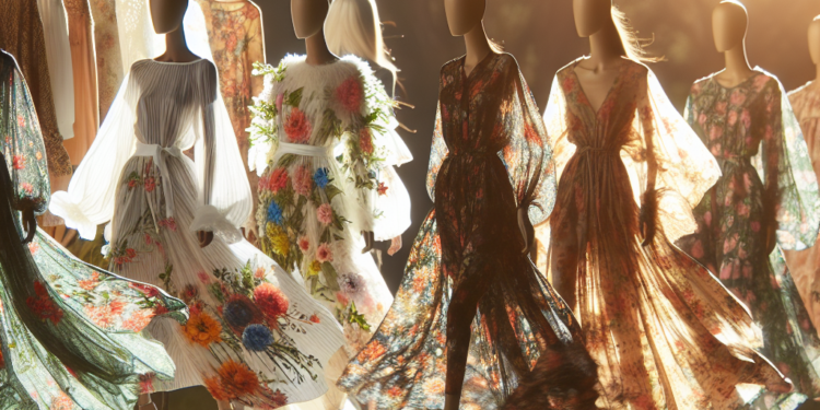 How to Style Floral Dresses, Skirts, and More—As Seen on the Spring Runways