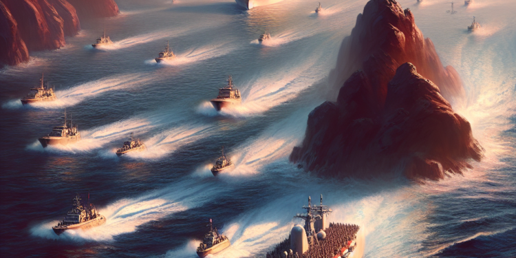 Cómo seis cruceros escaparon audazmente a través del Estrecho de Ormuz, bordeando la costa de Omán bajo la cobertura de la Marina de los EE. UU. horas antes de que Irán volviera a cerrar la vía fluvial