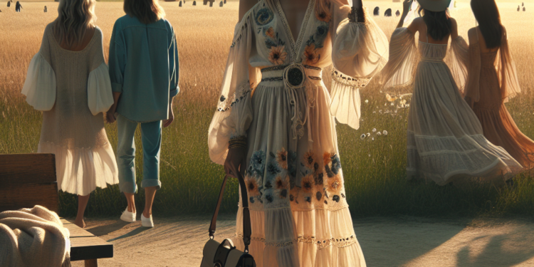 Ideas de estilo para llevar vestidos boho con sandalias en tendencia para primavera 2026