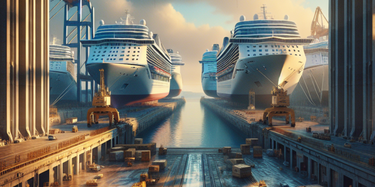 Del Ártico a La Luz: el Puerto de Las Palmas afianza su especialización en reparación naval con cinco cruceros de lujo en dique seco en Astican