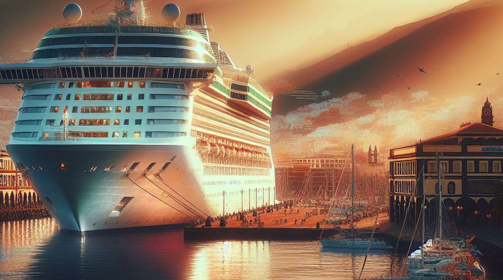 Así es el espectacular crucero que está atracado en el Puerto de Santa Cruz de Tenerife