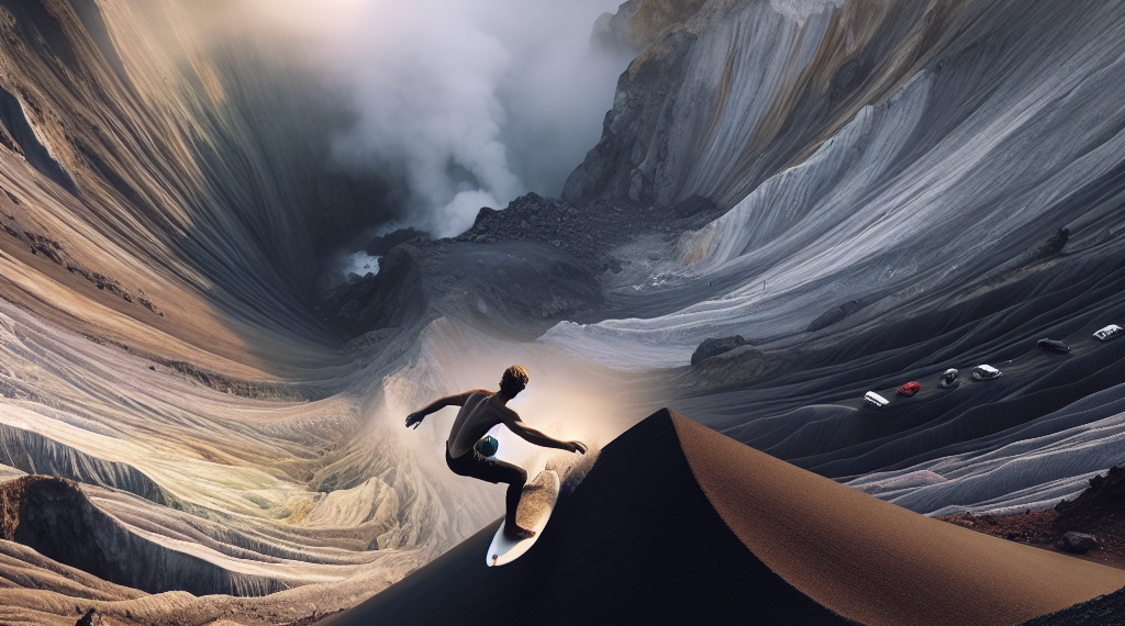 Surfear un volcán: la increíble experiencia de deslizarse sobre cenizas en Nicaragua