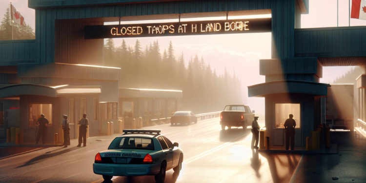 Caída en los viajes de canadienses a EE. UU. pone en riesgo la viabilidad de las tiendas duty-free en la frontera terrestre