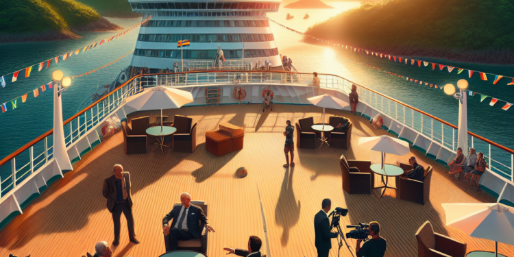 AIDA presenta programa de entrevistas Doppelpass on Cruise durante Mundial de Fútbol