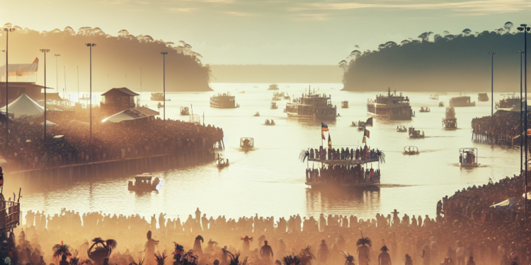 Hanseatic Spirit es recibido con actos culturales en Iquitos