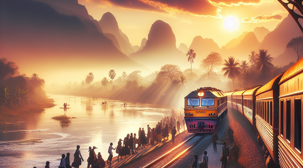 Ferrocarril China-Laos gestiona más de 800.000 viajes transfronterizos de pasajeros