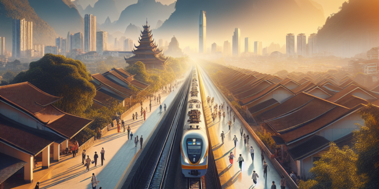 (Multimedia) Ferrocarril China-Laos gestiona más de 800.000 viajes transfronterizos de pasajeros